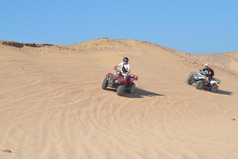 Sahl Hasheesh: Quad Bike Desert Safari with Hotel Pickup