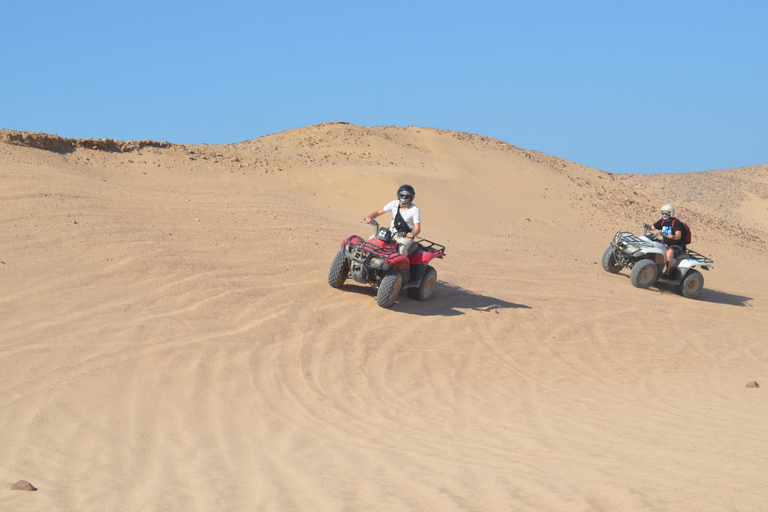 Sahl Hasheesh: Quad Bike Desert Safari with Hotel Pickup