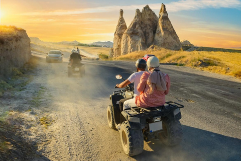Cappadocia: Sunset ATV Adventure with Hotel Pickup