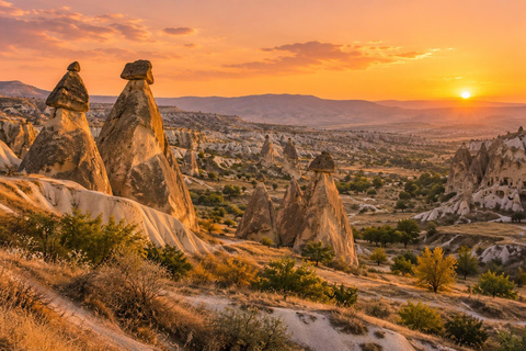 Cappadocia: Sunset Red Tour, Night Museum & Evening Lights