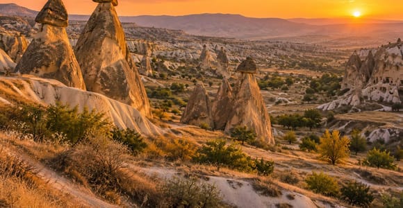 Cappadocia: Sunset Red Tour and Evening Lights & Night Museum Visit