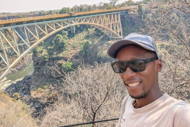 Victoria Falls Cross-Border Tour:Big Tree & Historic Bridge