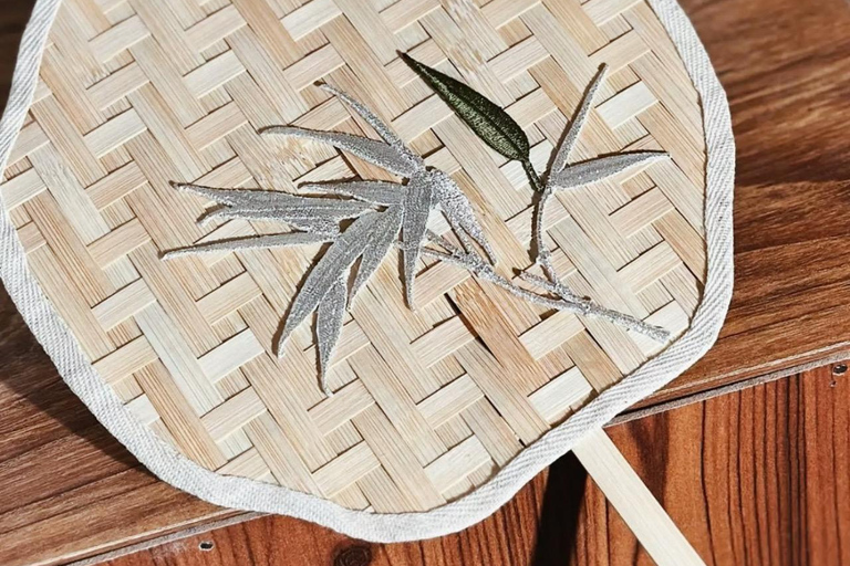 Guangzhou: Bamboo Weaving Workshop with Handmade Fan