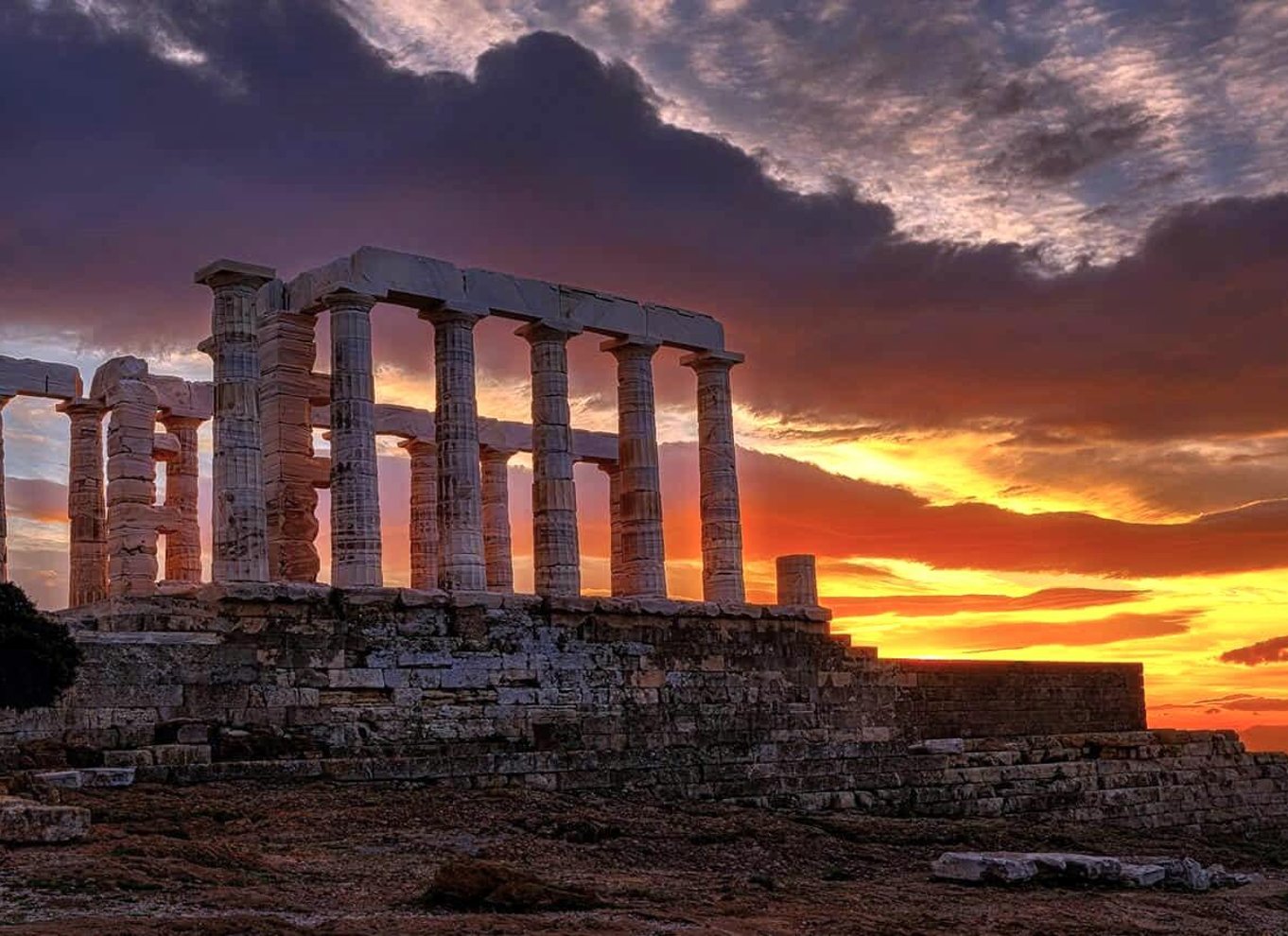 Athens riviera: Dagstur til Poseidon-templet og Vouliagmeni-søen
