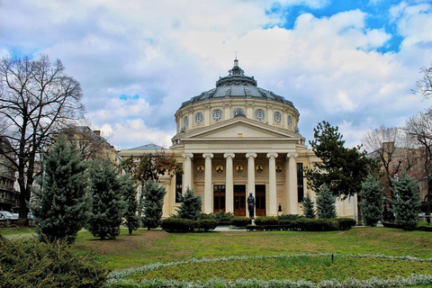 Bucharest city tour by car 1 h city tour