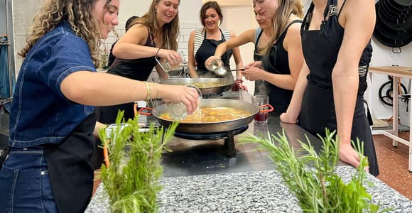 Real Paella Cooking Class – Market Visit & Sangría Workshop