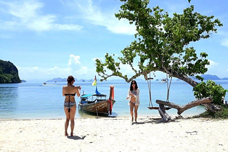 Passeio de barco particular pela ilha de Krabi HongPasseio pela ilha de Krabi Hong em um barco particular de cauda longa