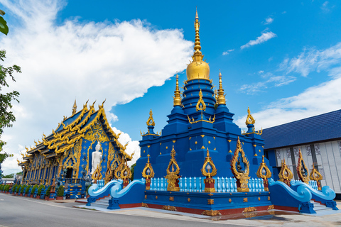 Visite des temples de Chiang Rai : Temples blanc et bleu et Maison noire