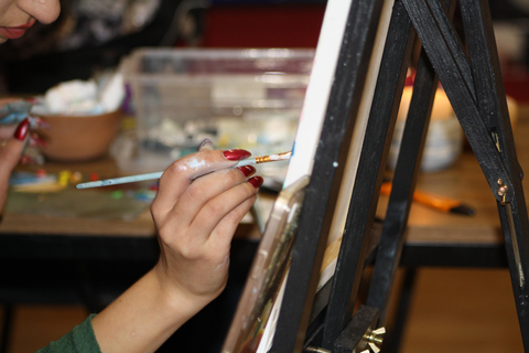 Tbilisi: Creative Workshop with Tea or Coffee & Pick-Up