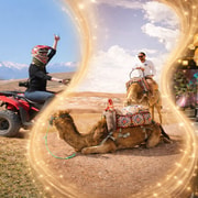 Marrakech Agafay Desert Quad Bike Camel Ride and Dinner