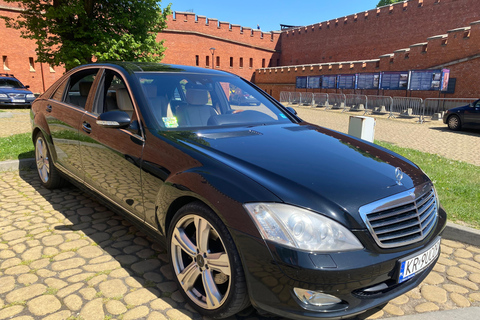 Privétransfer naar luchthaven van KrakauKrakau Airport Private Transfer