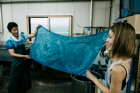 Hidden Kyoto: Natural Indigo Dyeing with Local Masters