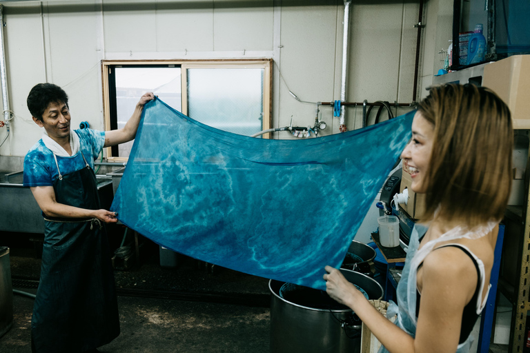 Hidden Kyoto: Natural Indigo Dyeing with Local Masters