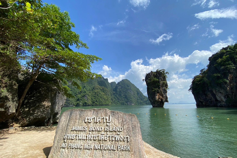 Från Krabi: James Bond Island endagstur med motorbåt