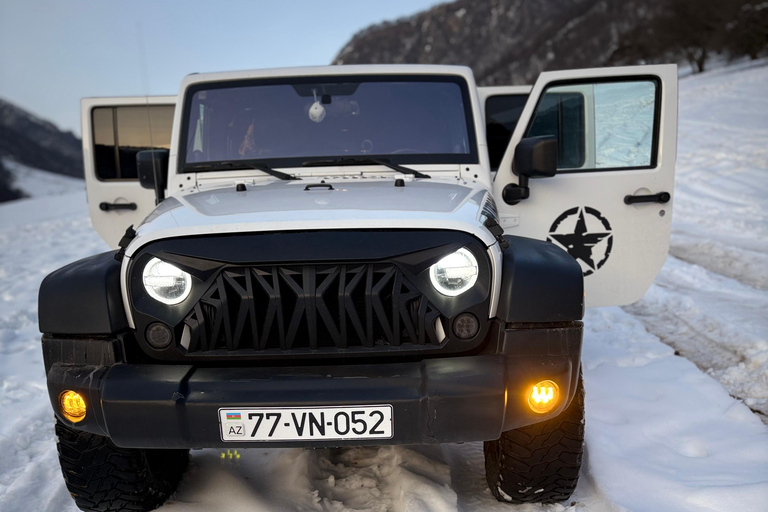 Caspian Secrets: Private 4x4 Mud Volcano Expedition