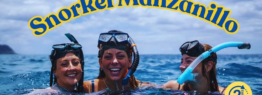 SNORKEL MANZANILLO - 2 Heures avec fruits frais + noix de coco