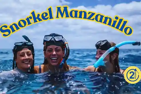 SNORKEL MANZANILLO - 2 timer med frisk frugt + kokosnødder
