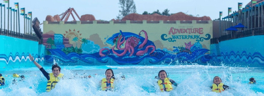 Johor : Adventure Waterpark Desaru Coast billet d'entrée