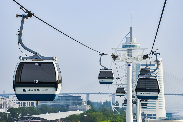 Lisbona: Parco delle Nazioni Gondola Lift Cable Car Andata e RitornoLisbona: biglietto per la funivia del Parco delle Nazioni