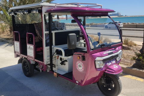 Alicante: Tuk Tuk Tour Elektrisch 60 Minuten Elektrisch