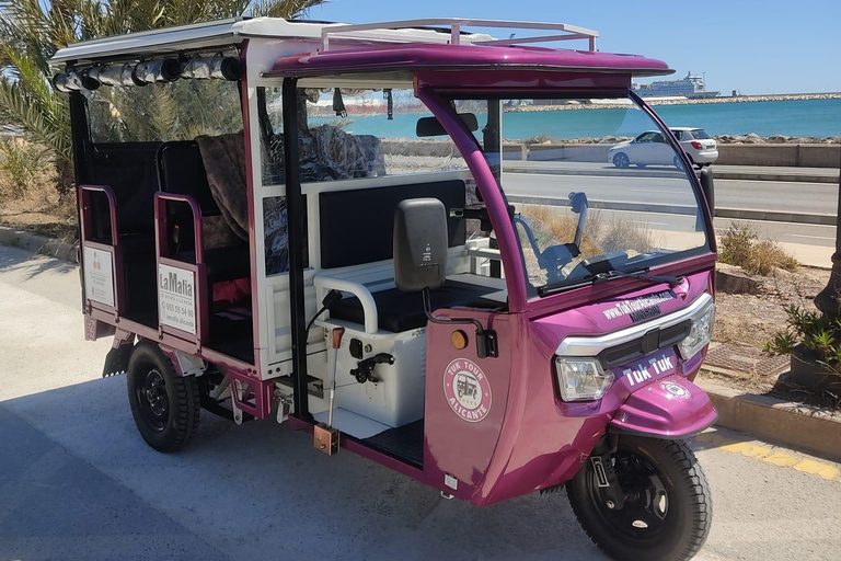 Alicante: Tour en Tuk Tuk Eléctrico 60 minutos Eléctrico