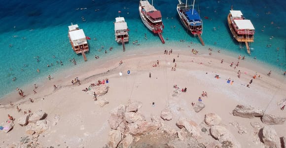 Antalya: Bootsausflug zur Insel Suluada mit Mittagessen und Abholung vom Hotel