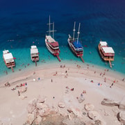 Antalya: Bootsausflug zur Insel Suluada mit Mittagessen und Abholung vom Hotel