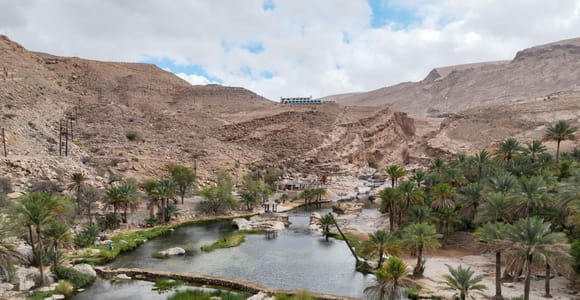 Muscat: Wadi Bani Khalid & Sunset at Wahiba Sands