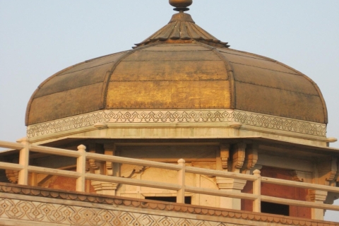 Vanuit Delhi: Dagtrip Taj Mahal & Agra Fort per sneltreinAlleen gids + Skip the Lines Entry