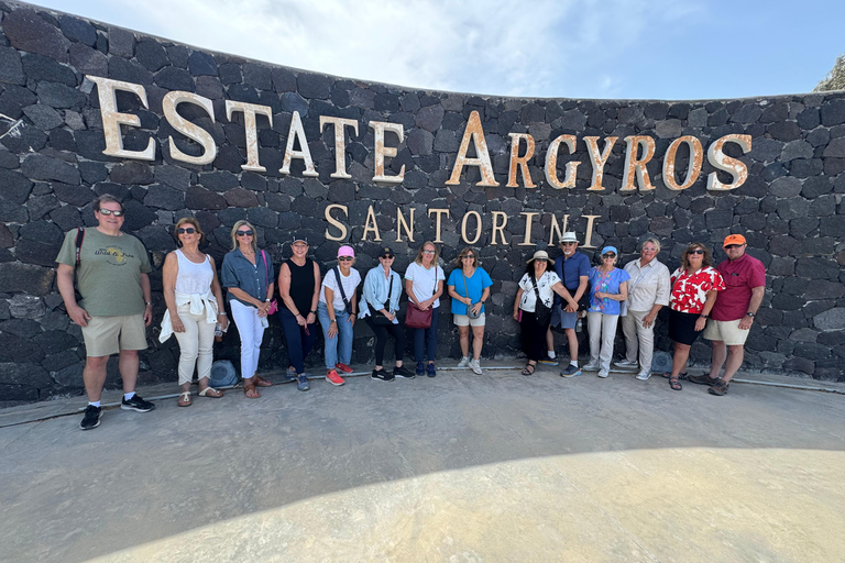 Experiencia privada en Santorini con un conductor-guía localTour privado de 4 horas por Santorini con tu conductor-guía