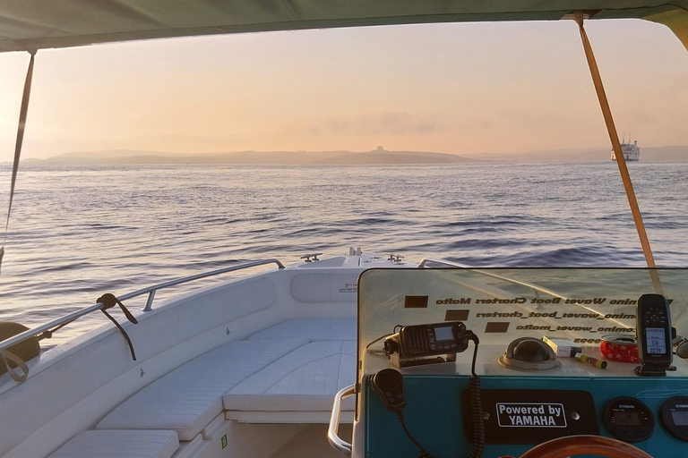 Malta: Private Boat Trip to Comino, Blue Lagoon & Gozo 4 Hours Private Boat Trip