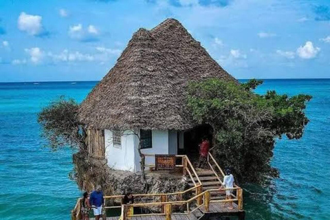 ZANZIBAR: Stone Town, zeesterren, met lagune en de rotsPRIVÉTOUR MET TRANSFER INBEGREPEN