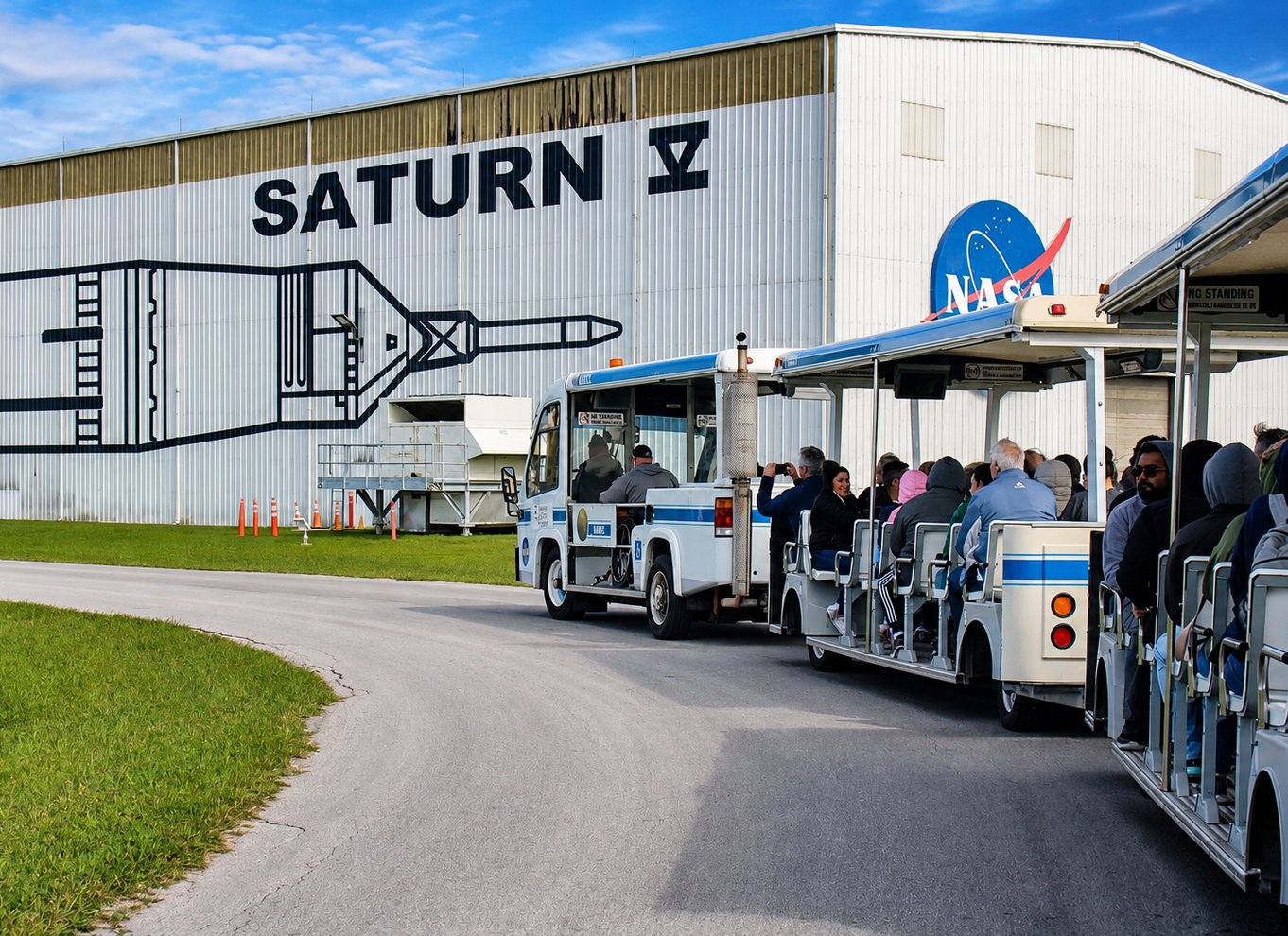 Houston: Billet til NASA Space Center og tur-retur-transport