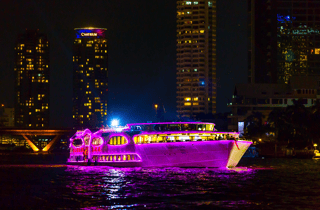 Bangkok: Wunderschöne Pearl Dinner Cruise am River City Pier