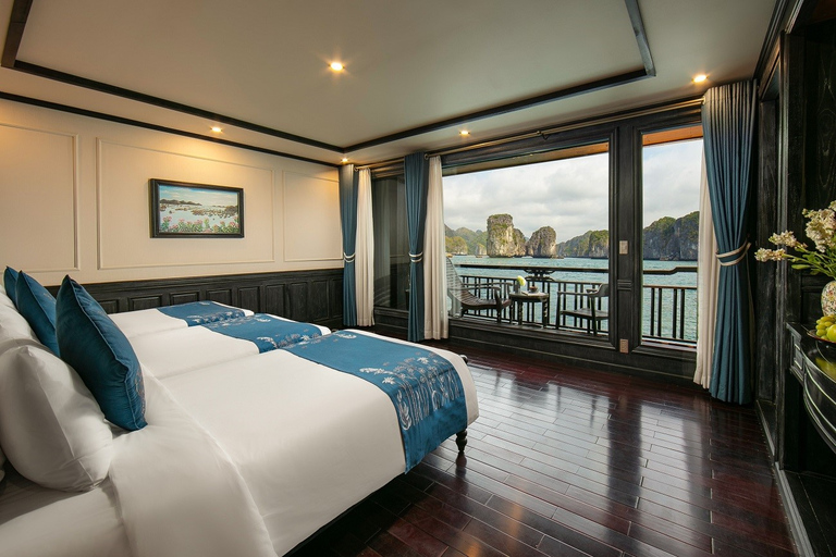 Hanoi: 3-Day Ha Long/Lan Ha Bay Cruise with Private Balcony