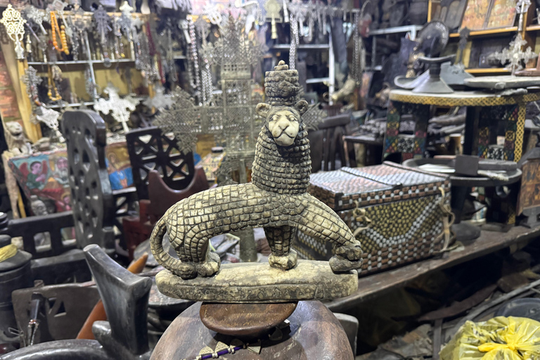 Addis Abeba: Halbtägige Shopping- und Stadtrundfahrt