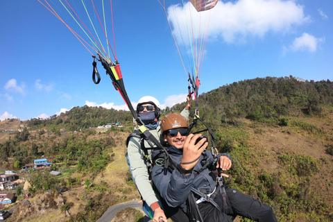 Paragliding at Pokhara