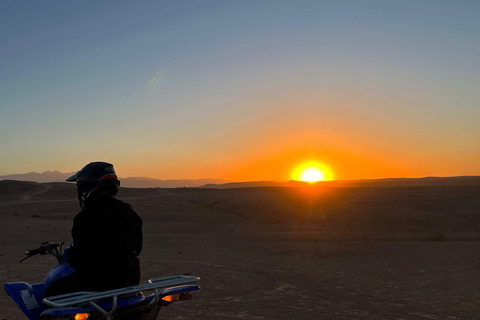 Marrakech: Agafay Desert Quad Biking Tour with Dinner &amp; Show