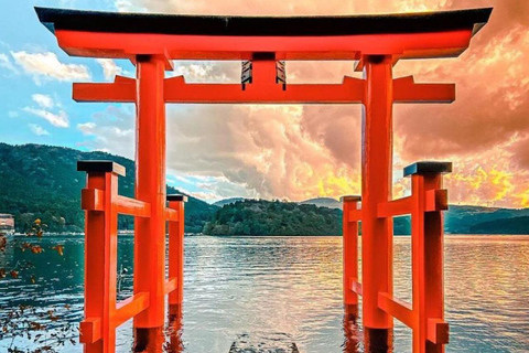 Tokyo: Privat dagsutflykt till Fuji-berget och Hakone med guide