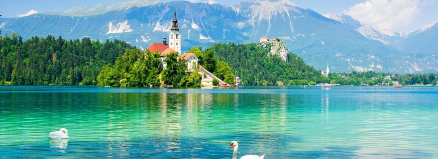 Da Lubiana: Tour di un giorno sul lago di Bled