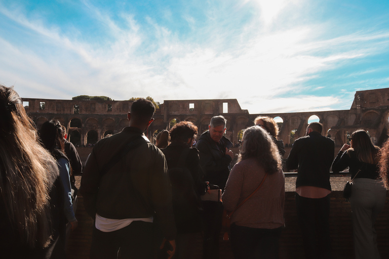 Rom: Colosseum Colosseum, Forum Romanum och Palatinerberget Guidad tur