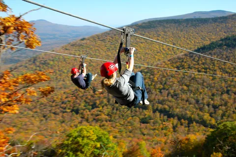 Marrakech: Zipline e colazione nelle montagne dell'Atlante