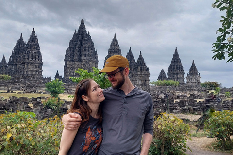 Yogyakarta : Borobudur structure climb and Prambanan temple Borobudur structure climb and Prambanan temple