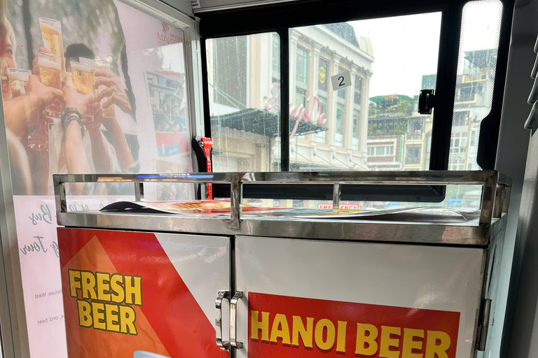 Hanoi: Tour della birra in mini pullman speciale