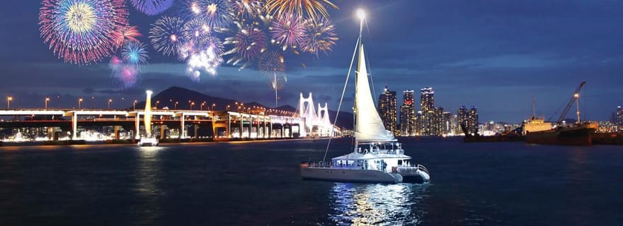 Busan : croisière de luxe en capsule et en yacht