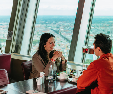 Berlin: TV Tower Fast-Track Ticket & Restaurant Reservation