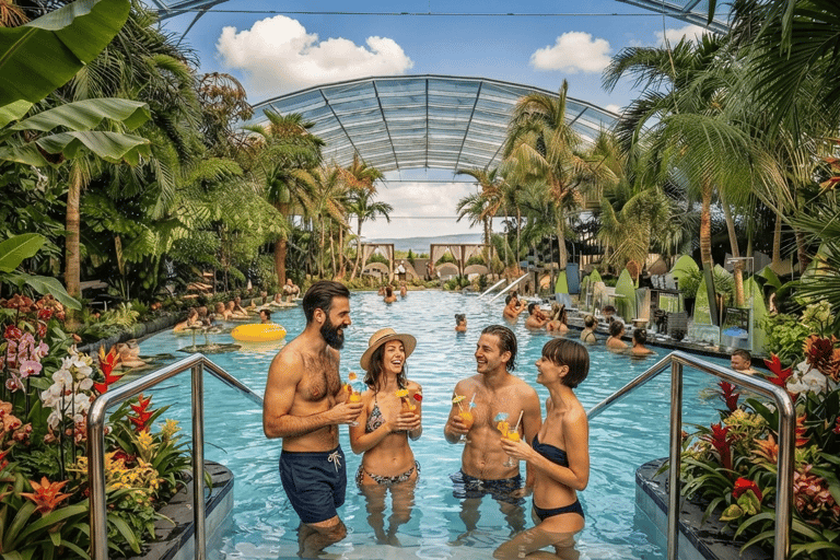 Therme Bucharest | Official Admission Ticket All Day - Galaxy+Palm+Elysium Area - Access Ticket