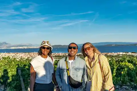 Fra Split: Vinsmagning på vingård med havudsigt