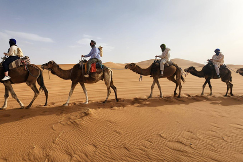 Marrakech to Fes 3 day Desert Tour Camel & luxury Tente Marrakech to Fes 3 day Desert Tour Standard Desert Tents
