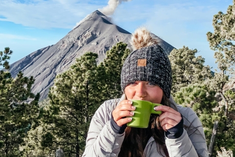 Excursion de 2 jours de trekking au volcan Acatenango avec les éruptions